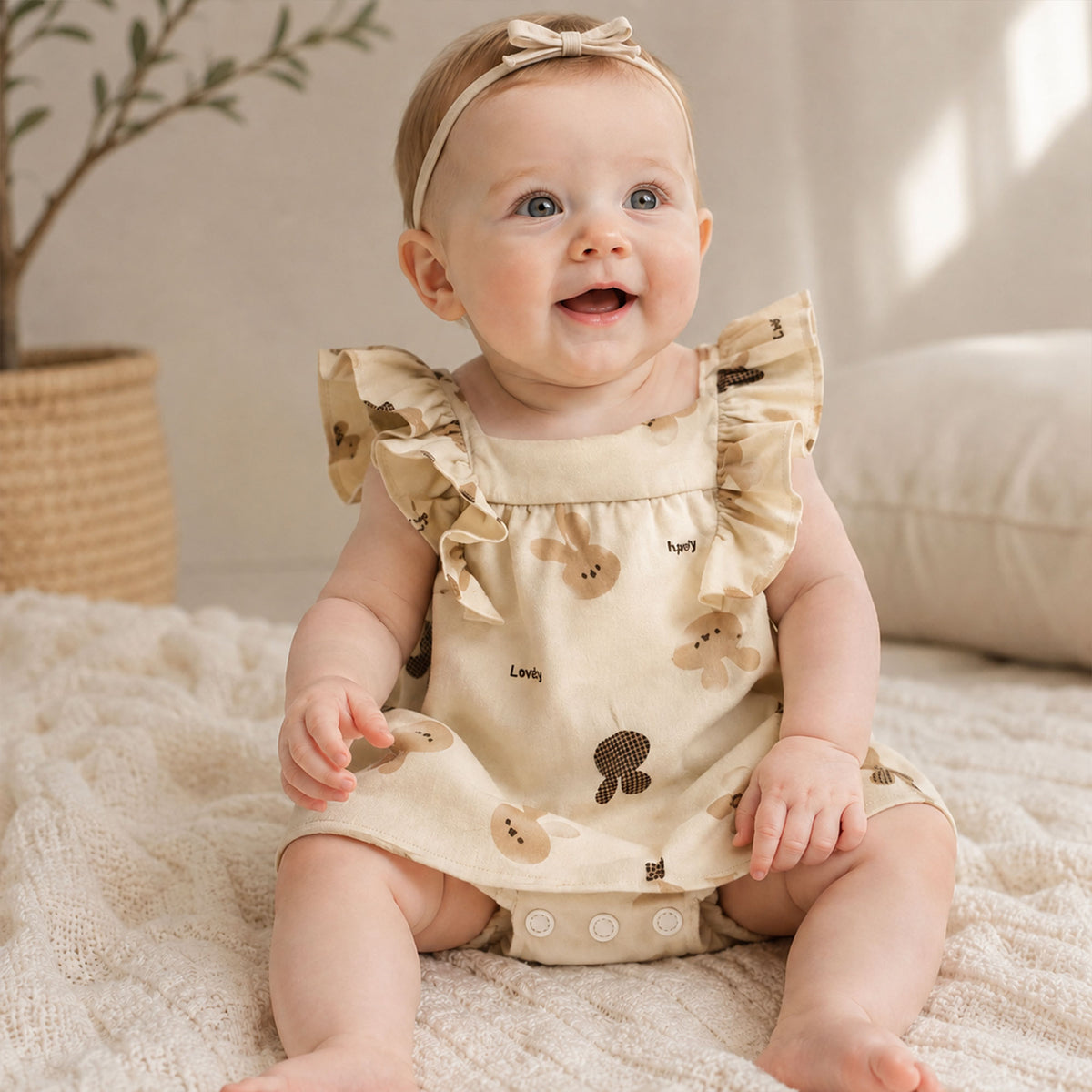 Baby Ruffle Romper Sewing Pattern