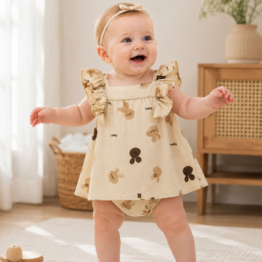Baby Ruffle Romper Sewing Pattern