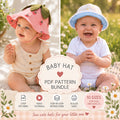 Baby Hat Sewing Pattern Bundle