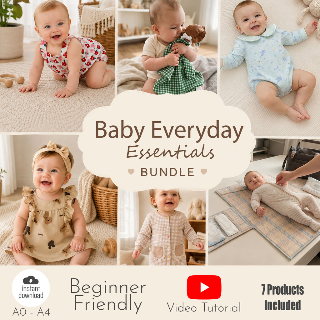 Baby Sewing Pattern Bundle