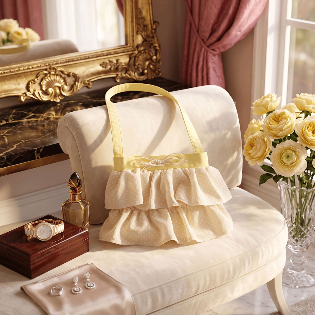 Layered Ruffle Bag Sewing Pattern PDF
