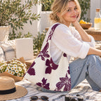 Curved Shoulder Tote Bag Sewing Pattern