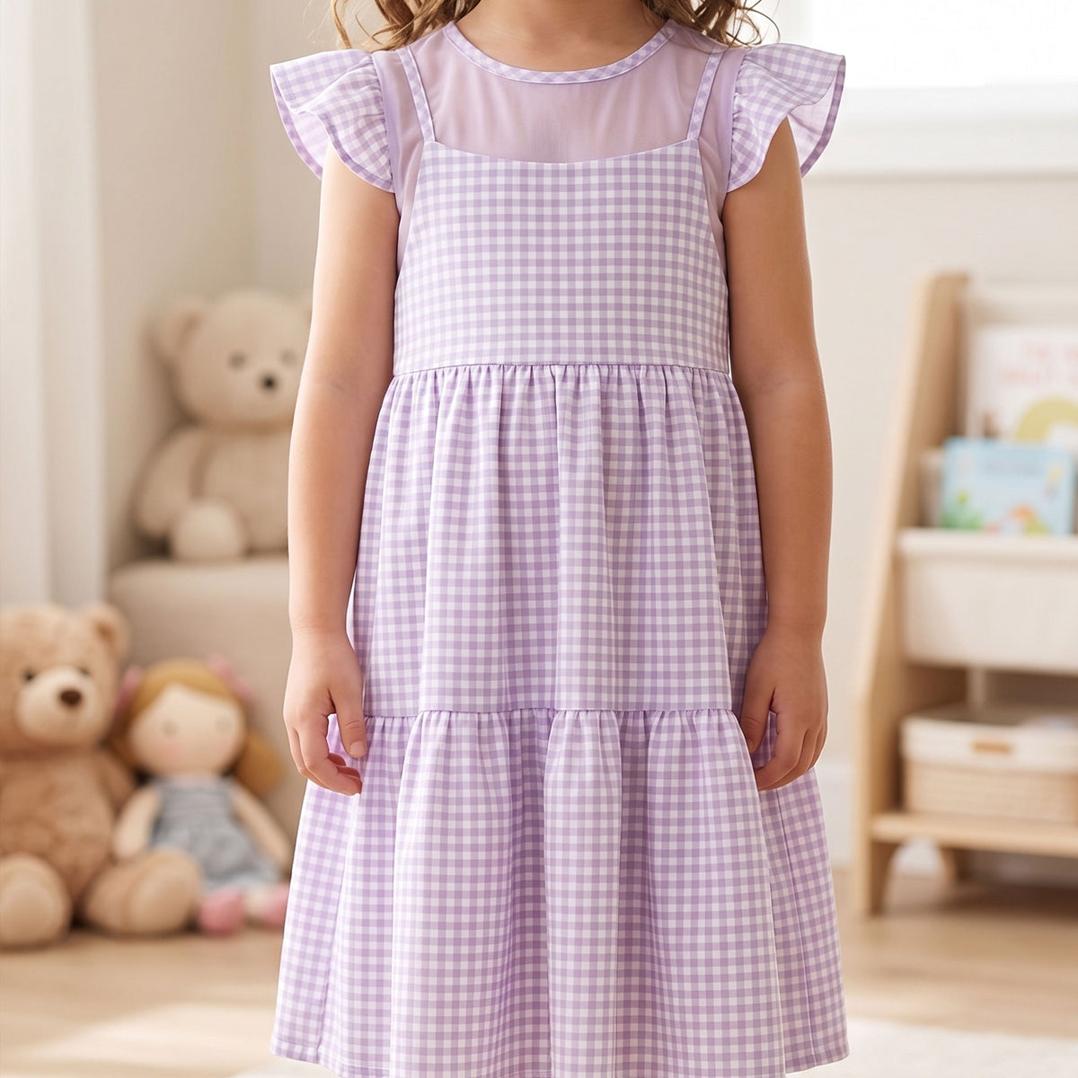 Girls 2 Piece Top and Dress Sewing Pattern