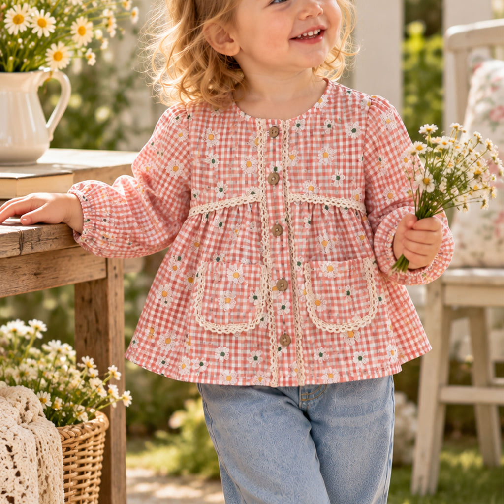 Girls Blouse Sewing Pattern