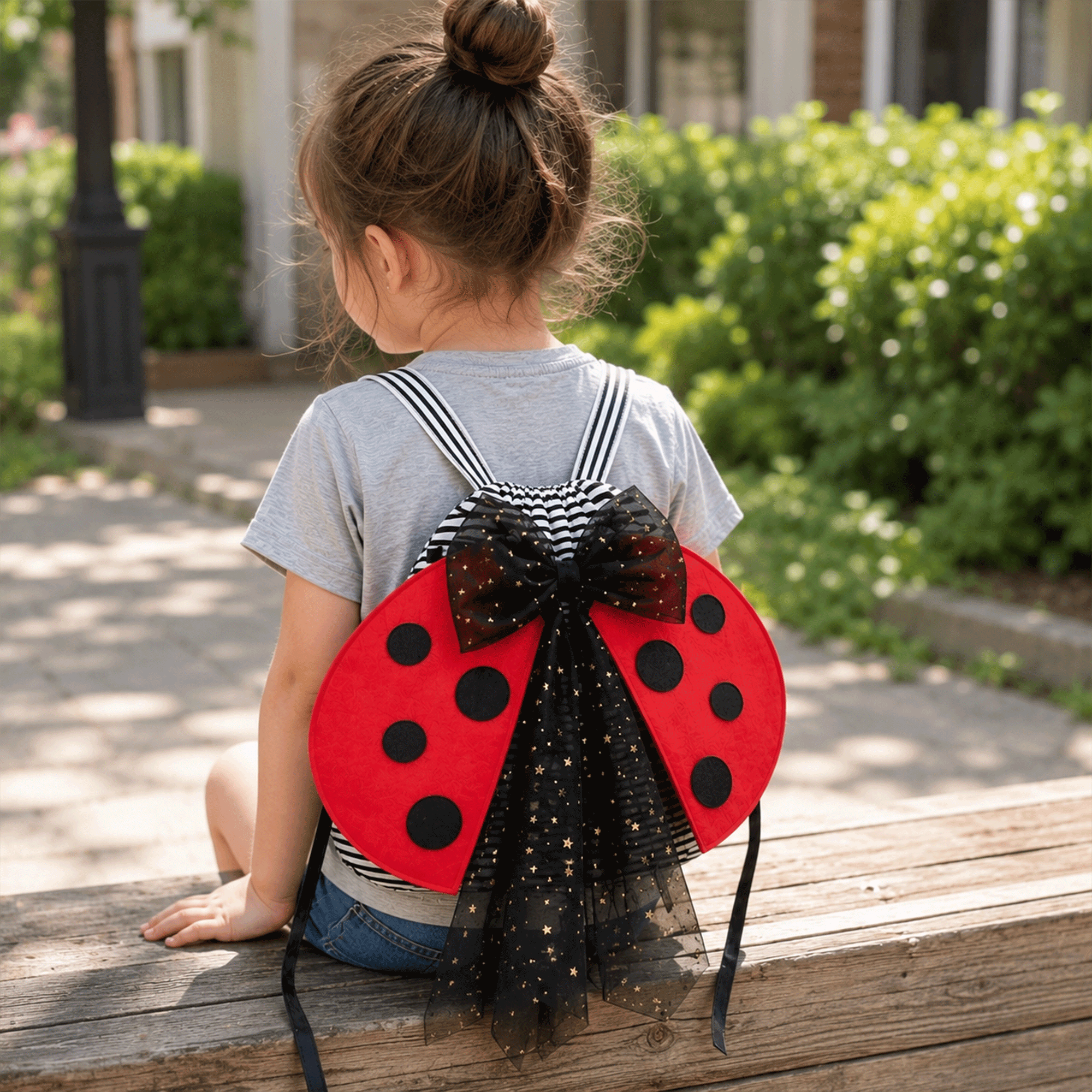 Ladybug Backpack Sewing Pattern PDF