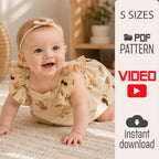 Baby Ruffle Romper Sewing Pattern