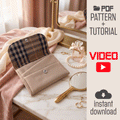 Card Wallet Sewing Pattern PDF