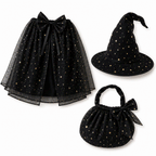 Halloween Witch Cape Hat Bag Sewing Pattern
